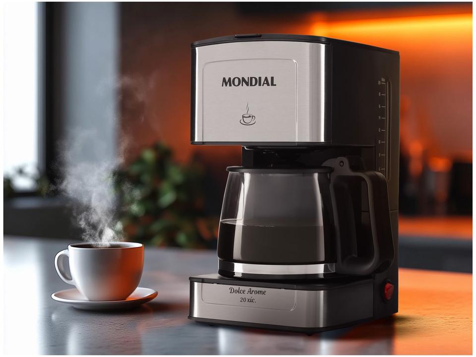 Cafeteira Elétrica Mondial Dolce Arome 20 Cafés - 6