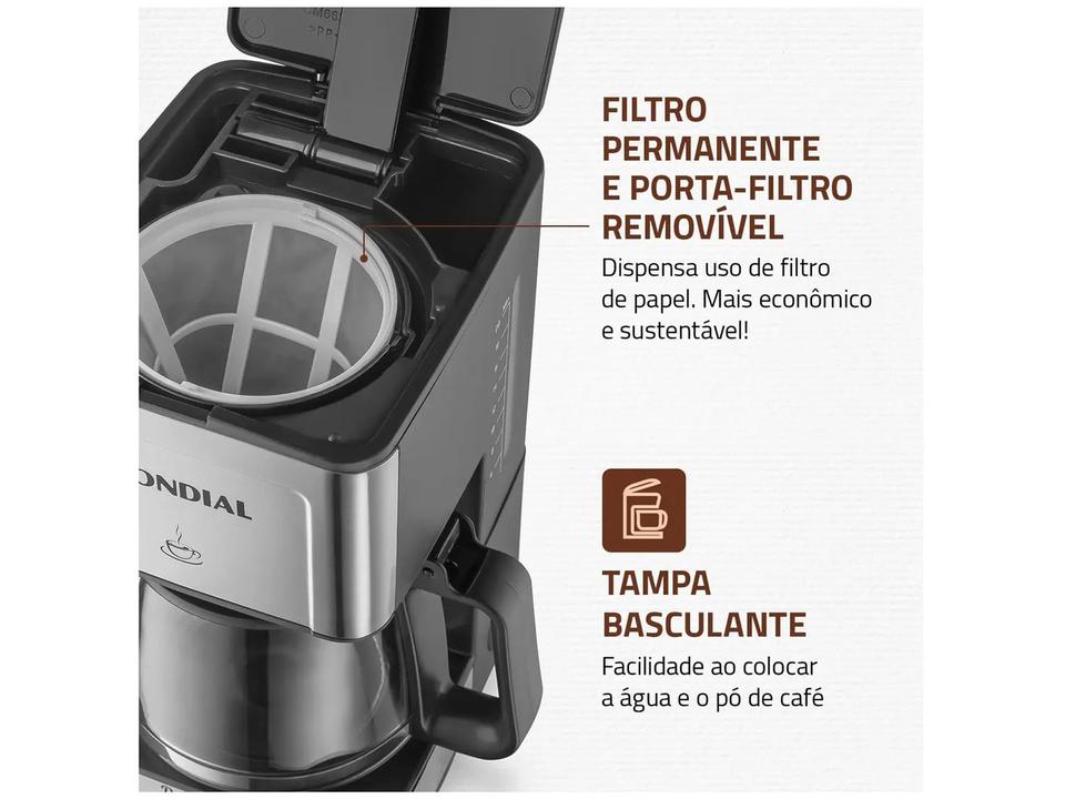 Cafeteira Elétrica Mondial Dolce Arome 20 Cafés - 3
