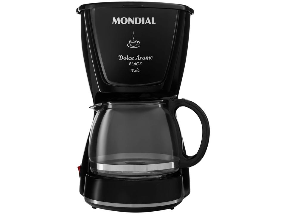 Cafeteira Elétrica Mondial Dolce Arome Black C-30-18X-FB 18 Cafés Preta - 7