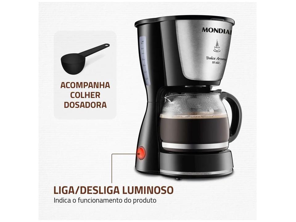 Cafeteira Elétrica Mondial Dolce Arome C-30-18X - 5