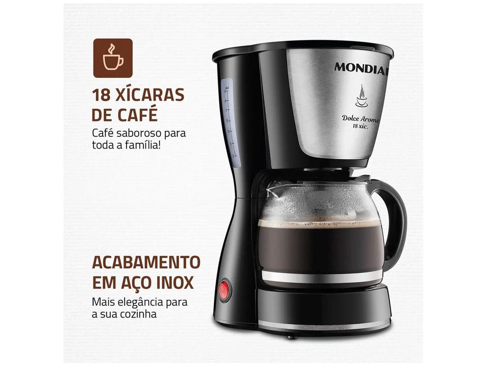 Cafeteira Elétrica Mondial Dolce Arome C-30-18X - 1