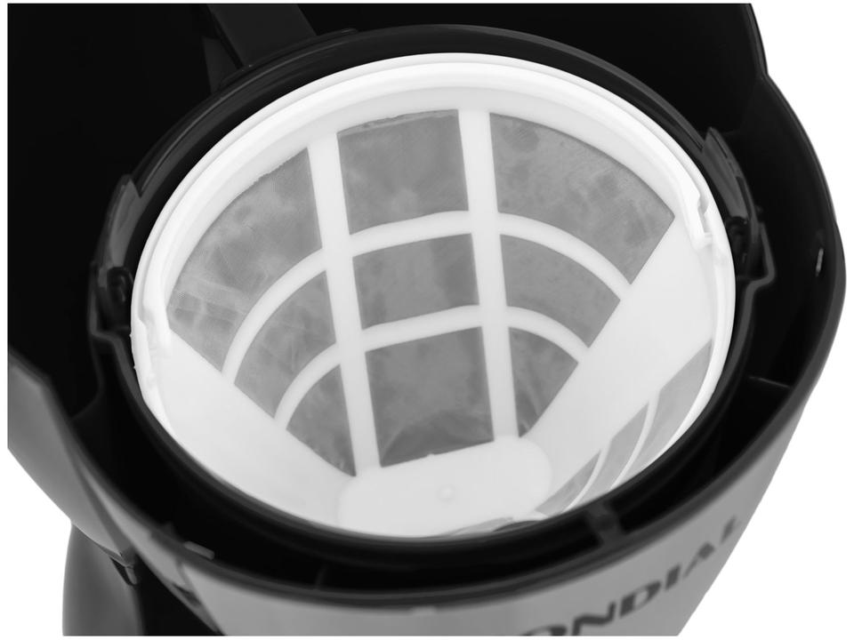 Cafeteira Elétrica Mondial Dolce Arome C-32-32X 32 Cafés Preto e Inox - 11
