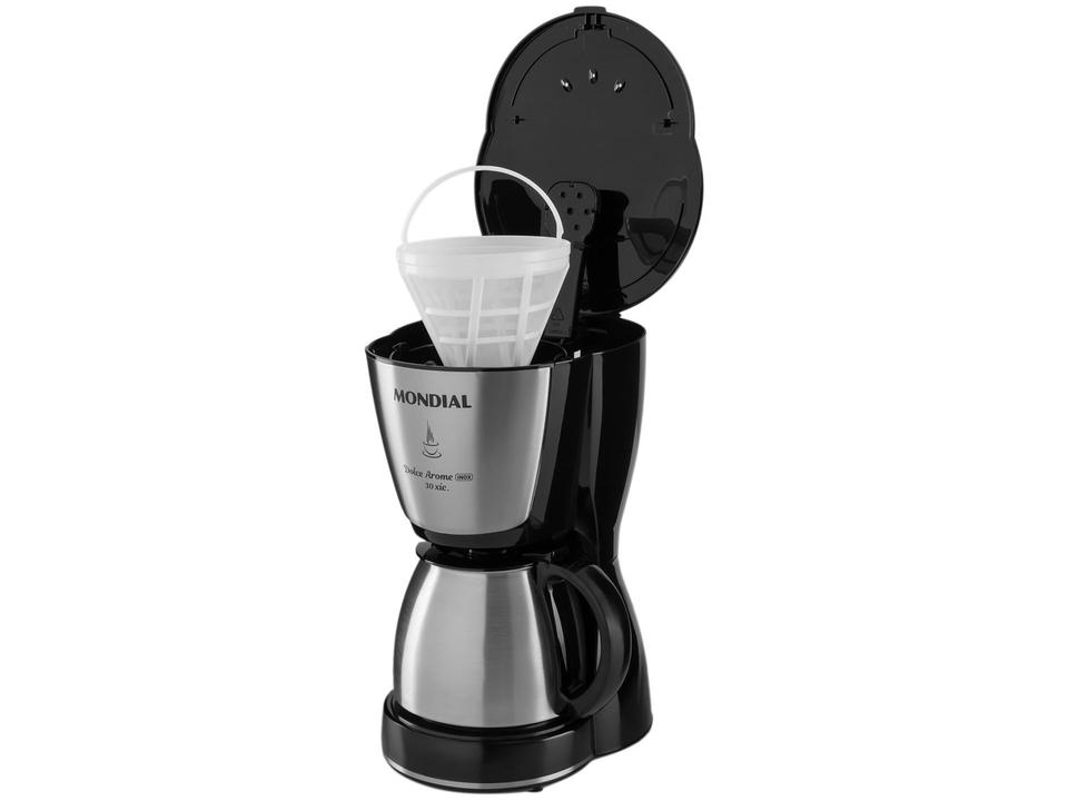 Cafeteira Elétrica Mondial Dolce Arome C-37JI-30X Jarra Inox - 9
