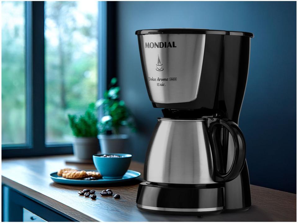 Cafeteira Elétrica Mondial Dolce Arome Jarra Inox - 1