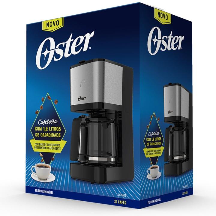 Cafeteira Elétrica Oster OCAF600 32 Cafés - 4