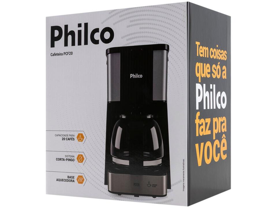 Cafeteira Elétrica Philco PCF20A Preta - 12