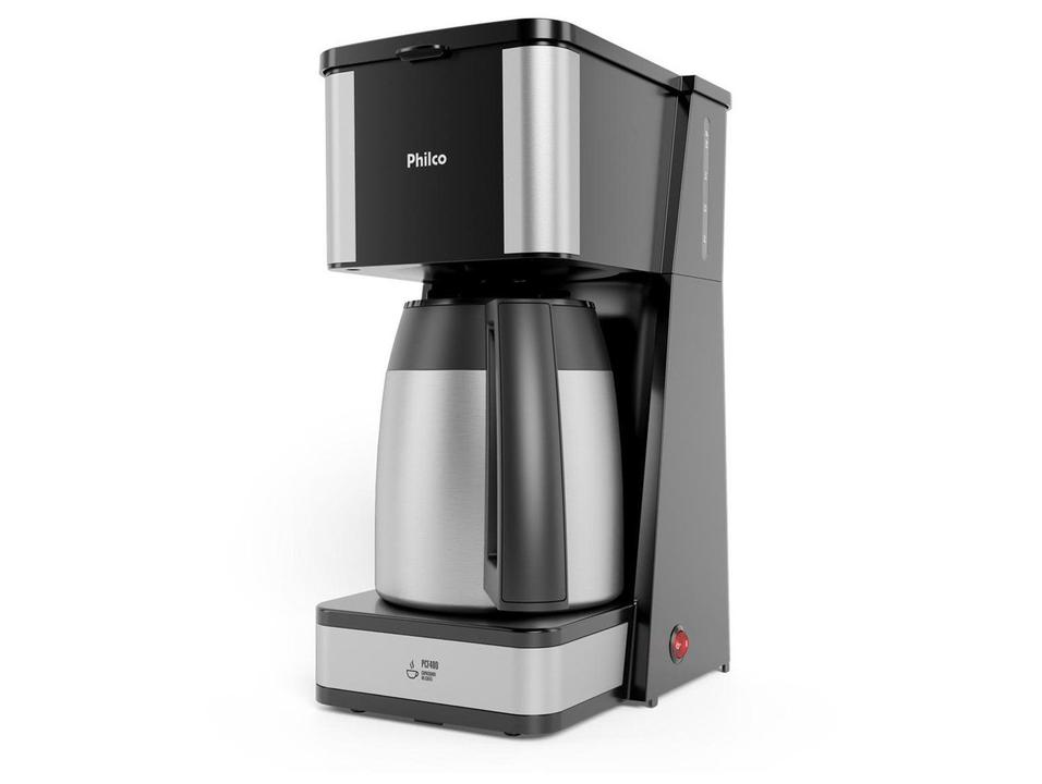 Cafeteira Elétrica Philco PCF40D Jarra Inox 40 Xícaras Preta 53901082 - 6