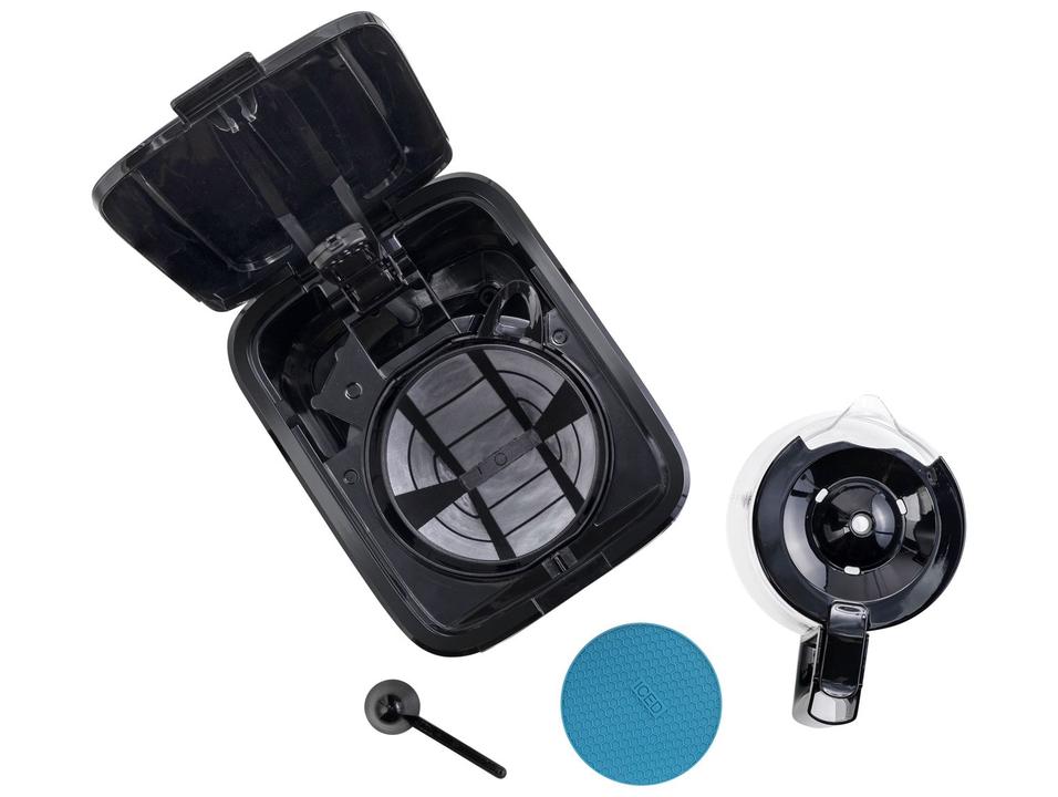 Cafeteira Elétrica Wap Aroma WCD1500 38 Xícaras Preto e Cinza FW010084 - 16