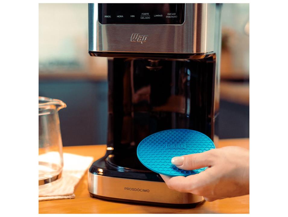 Cafeteira Elétrica Wap Aroma WCD1500 38 Xícaras Preto e Cinza FW010084 - 9