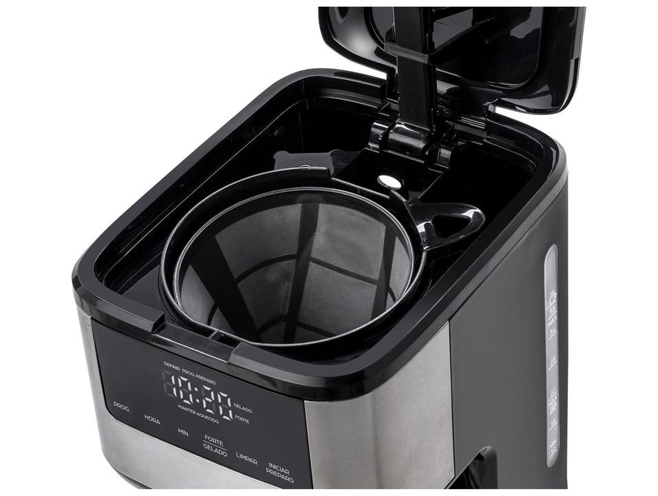 Cafeteira Elétrica Wap Aroma WCD1500 38 Xícaras Preto e Cinza FW010084 - 15
