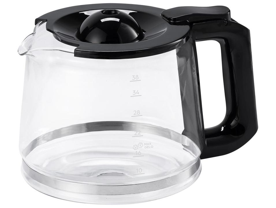 Cafeteira Elétrica Wap Aroma WCD1500 38 Xícaras Preto e Cinza FW010084 - 17