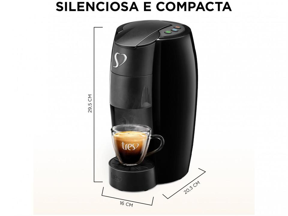 Cafeteira Espresso Tres Lov Vermelha - 110 V - 5