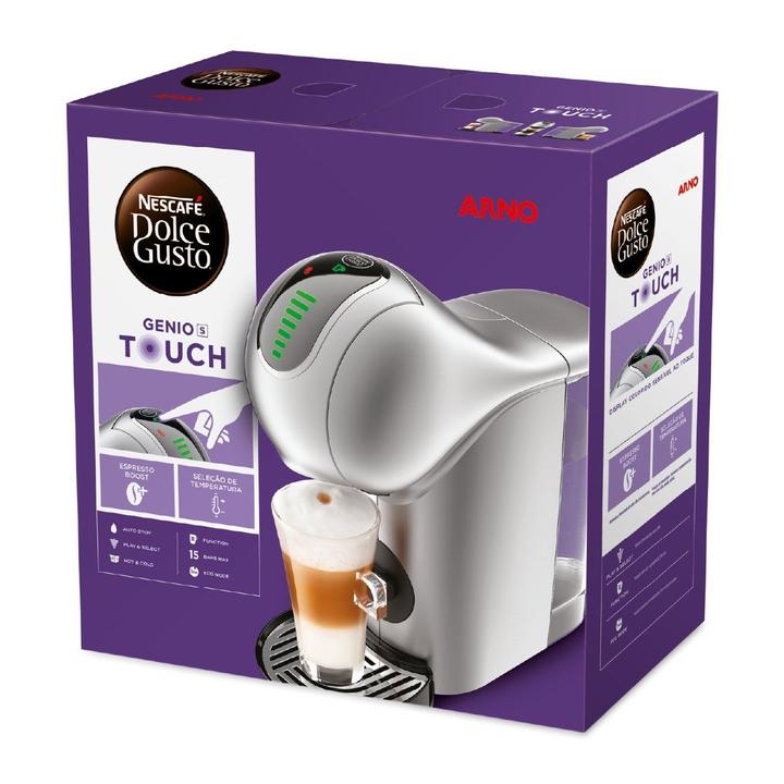Cafeteira Espresso Arno Nescafé Dolce Gusto Genio S Touch 15 Bar Prata - 10