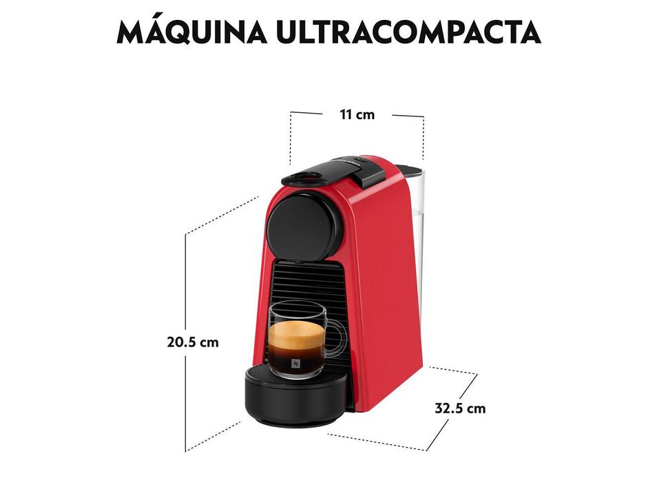 Cafeteira Espresso Essenza Vermelha - 5