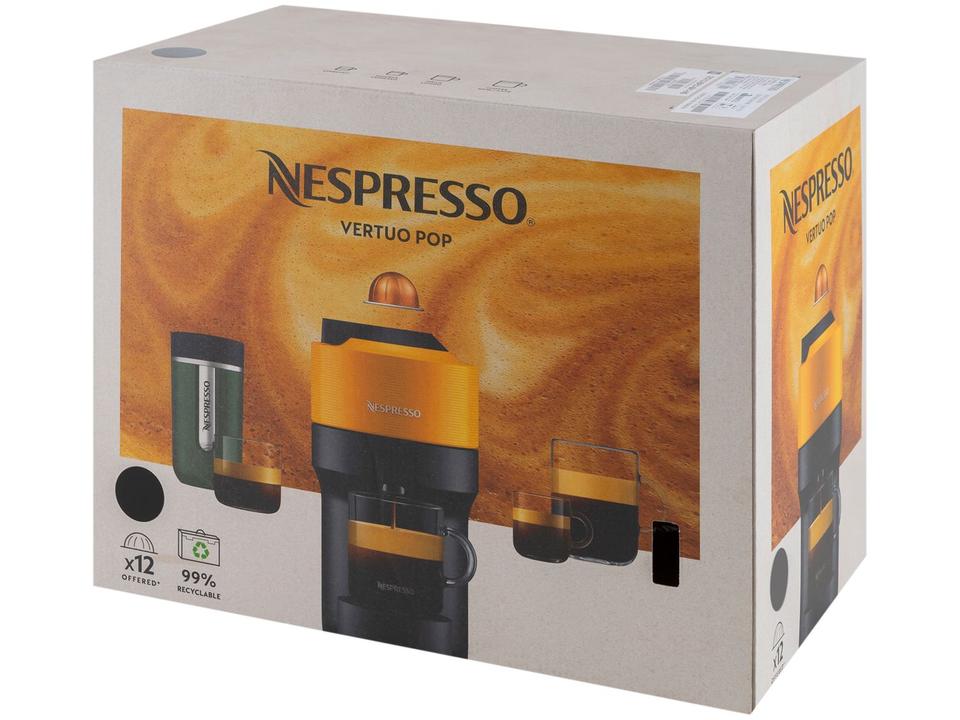 Cafeteira Espresso Nespresso Vertuo Pop Preto - 23