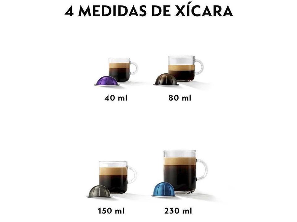 Cafeteira Espresso Nespresso Vertuo Pop Preto - 18