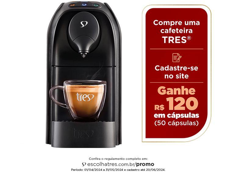 Cafeteira Espresso TRES 3 Corações Passione 15 Bar - Vermelho - 110 V - 1