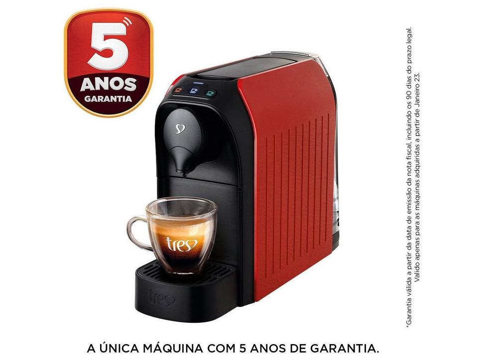 Cafeteira Espresso TRES 3 Corações Passione 15 Bar - 15
