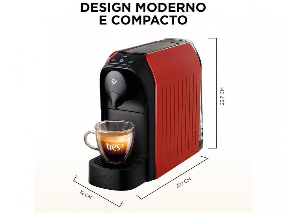 Cafeteira Espresso TRES 3 Corações Passione 15 Bar - 17
