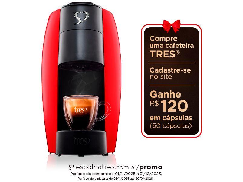 Cafeteira Espresso Tres Lov Vermelha - 2