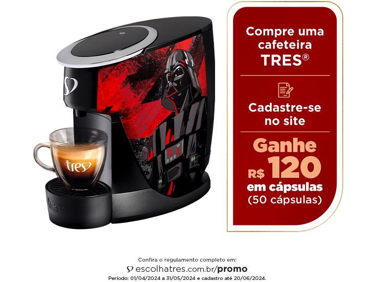 Cafeteira Espresso Tres Touch Star Wars Preta - 110 V - 1