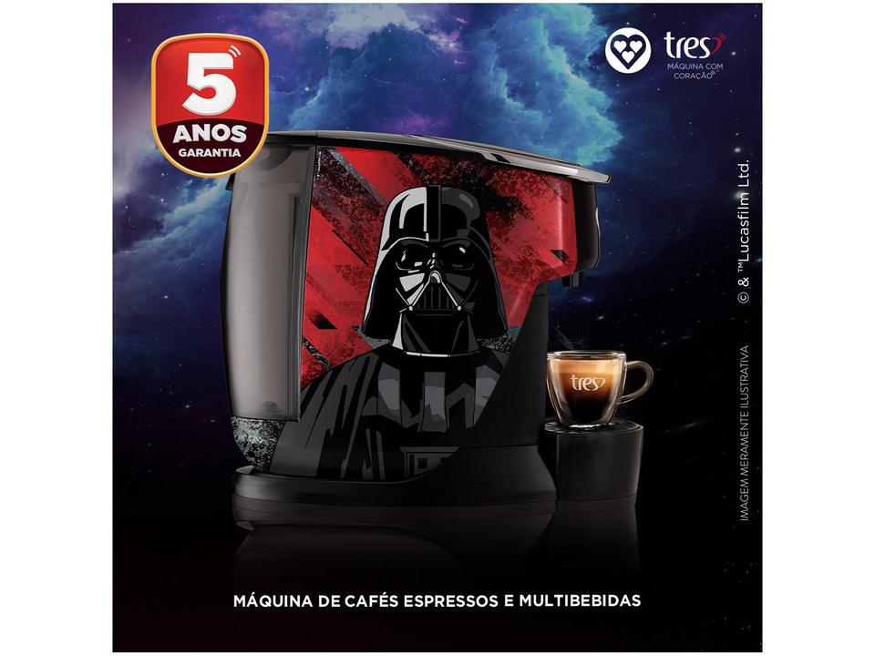 Cafeteira Espresso Tres Touch Star Wars Preta - 110 V - 4