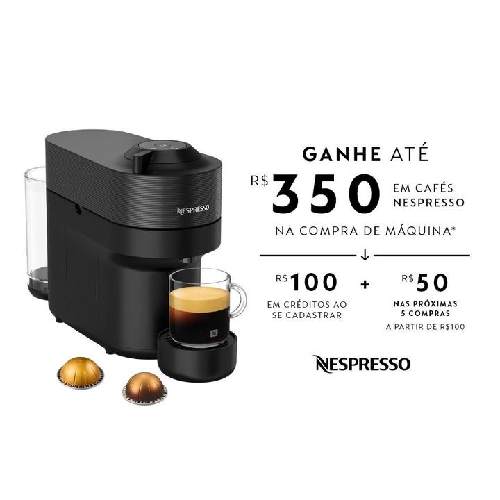 Cafeteira Espresso Vertuo Pop Preta - 1