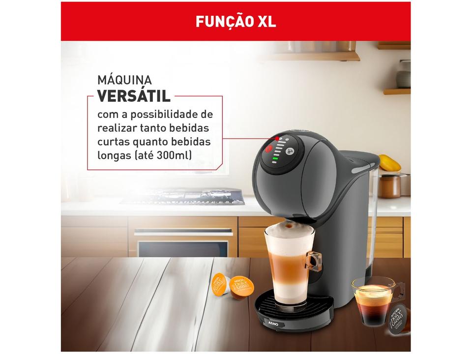 Cafeteira Expresso Arno Nescafé Dolce Gusto Genio S Basic DGS5 Grafite - 2