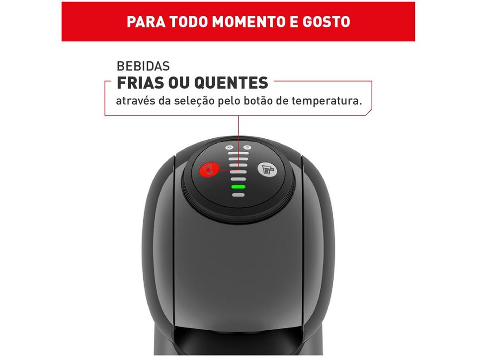 Cafeteira Expresso Arno Nescafé Dolce Gusto Genio S Basic DGS5 Grafite - 1