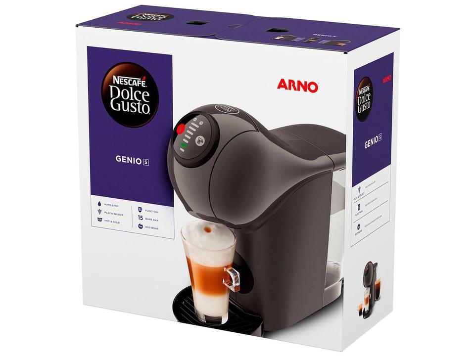 Cafeteira Expresso Arno Nescafé Dolce Gusto Genio S Basic DGS5 Grafite - 17