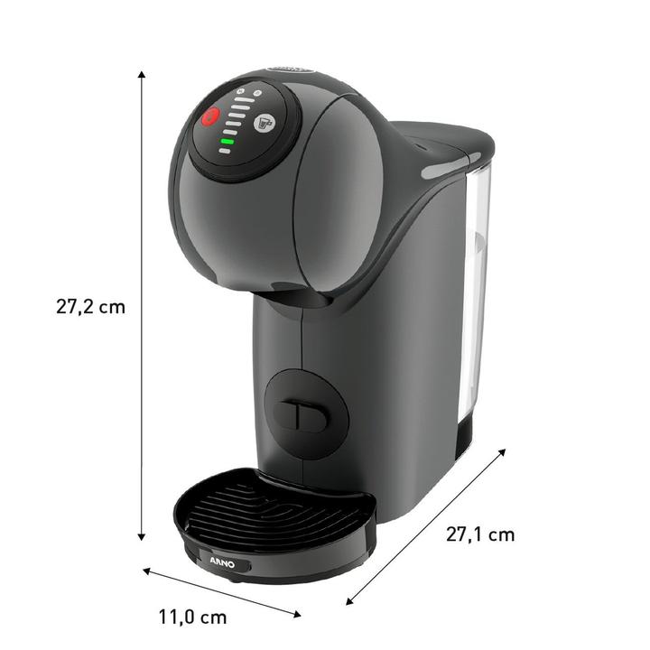 Cafeteira Expresso Arno Nescafé Dolce Gusto Genio S Basic DGS5 Grafite - 7