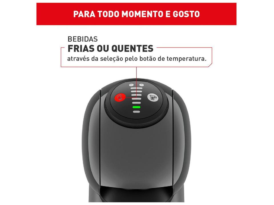Cafeteira Expresso Arno Nescafé Dolce Gusto Genio S Basic DGS5 Grafite - 1