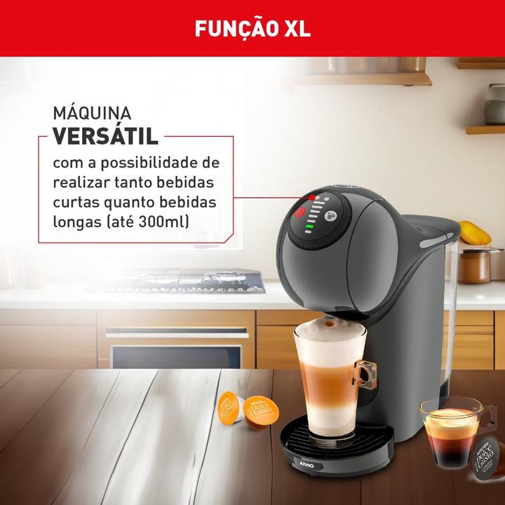 Cafeteira Expresso Arno Nescafé Dolce Gusto Genio S Basic DGS5 Grafite - 3