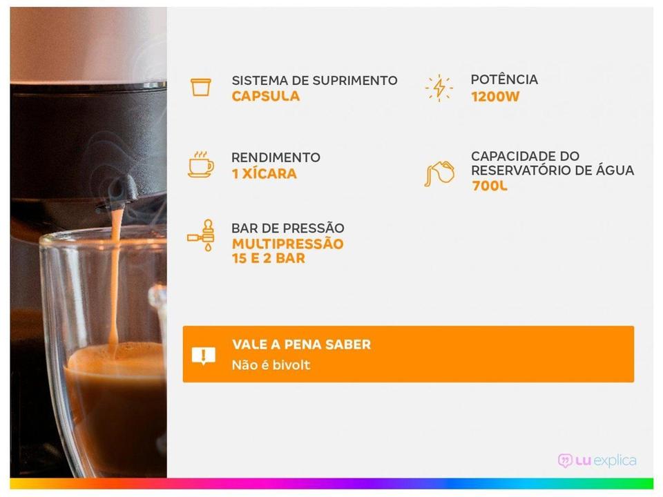 Cafeteira Expresso Tres Corações Luna Preto - 16