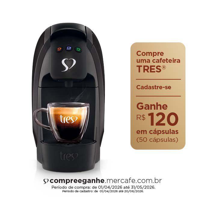 Cafeteira Expresso TRES Luna Preta - 1