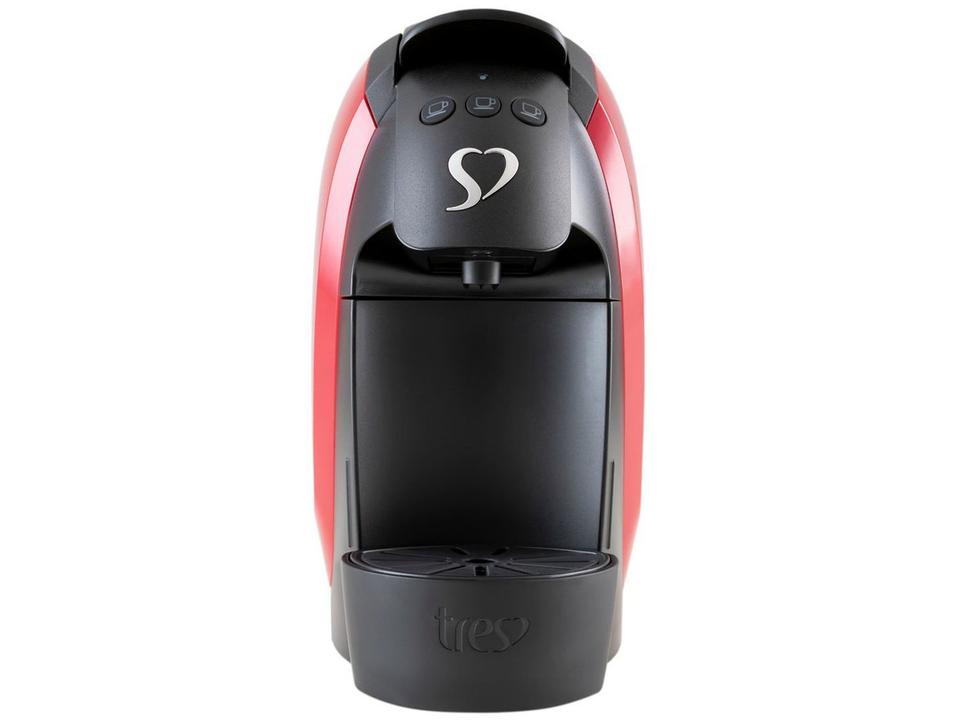 Cafeteira Expresso TRES Luna Vermelha - 12