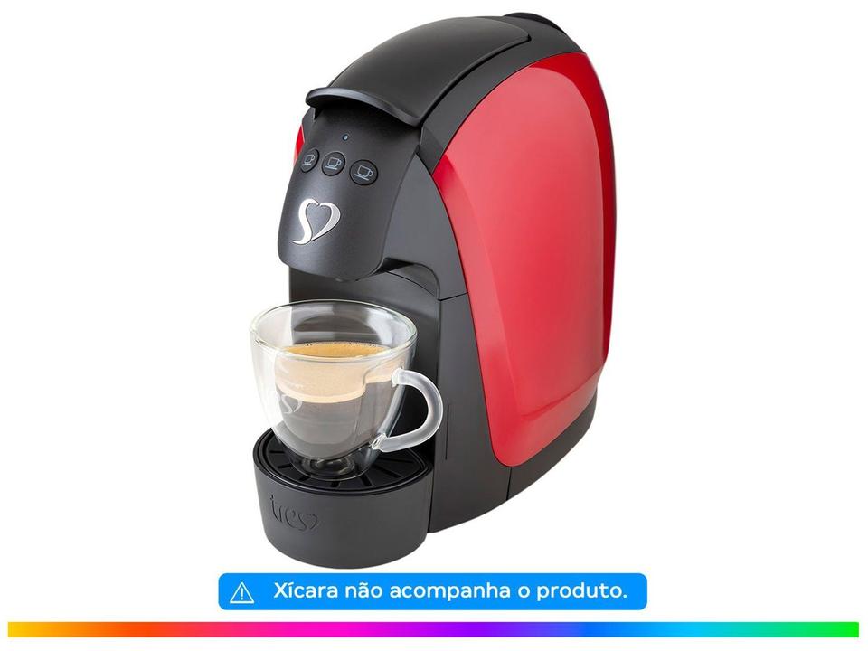 Cafeteira Expresso TRES Luna Vermelha - 5