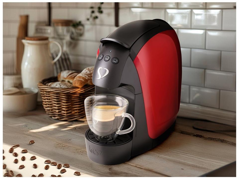 Cafeteira Expresso TRES Luna Vermelha - 8