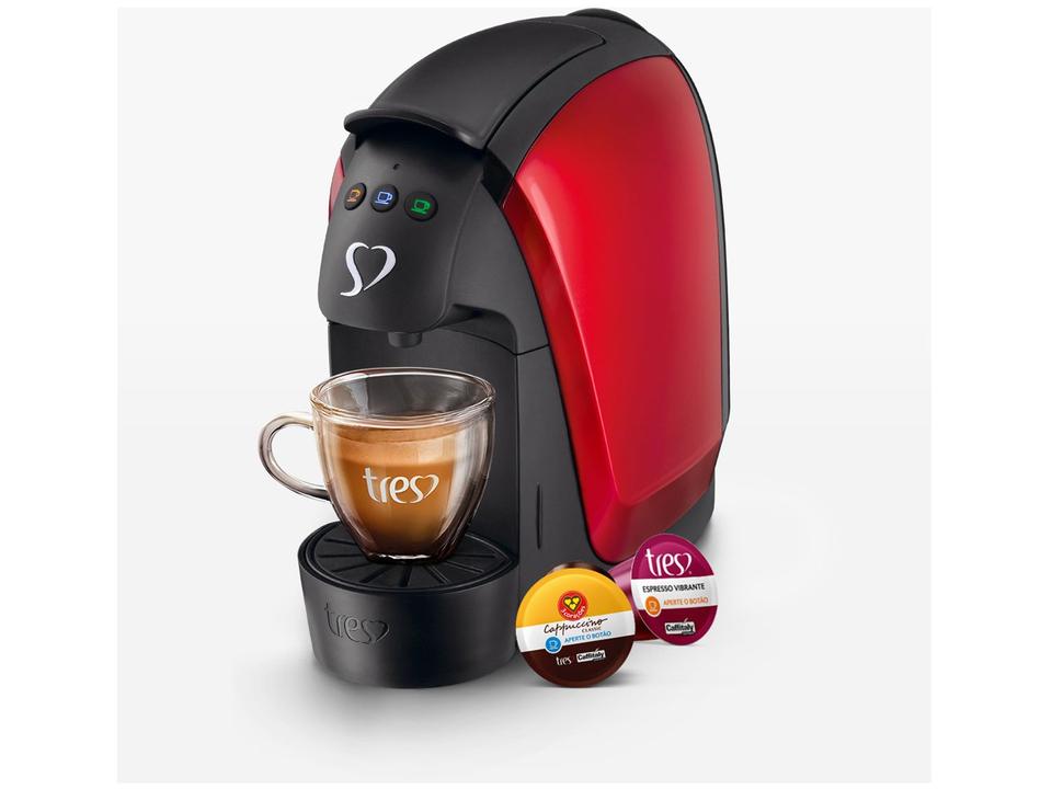 Cafeteira Expresso TRES Luna Vermelha - 6