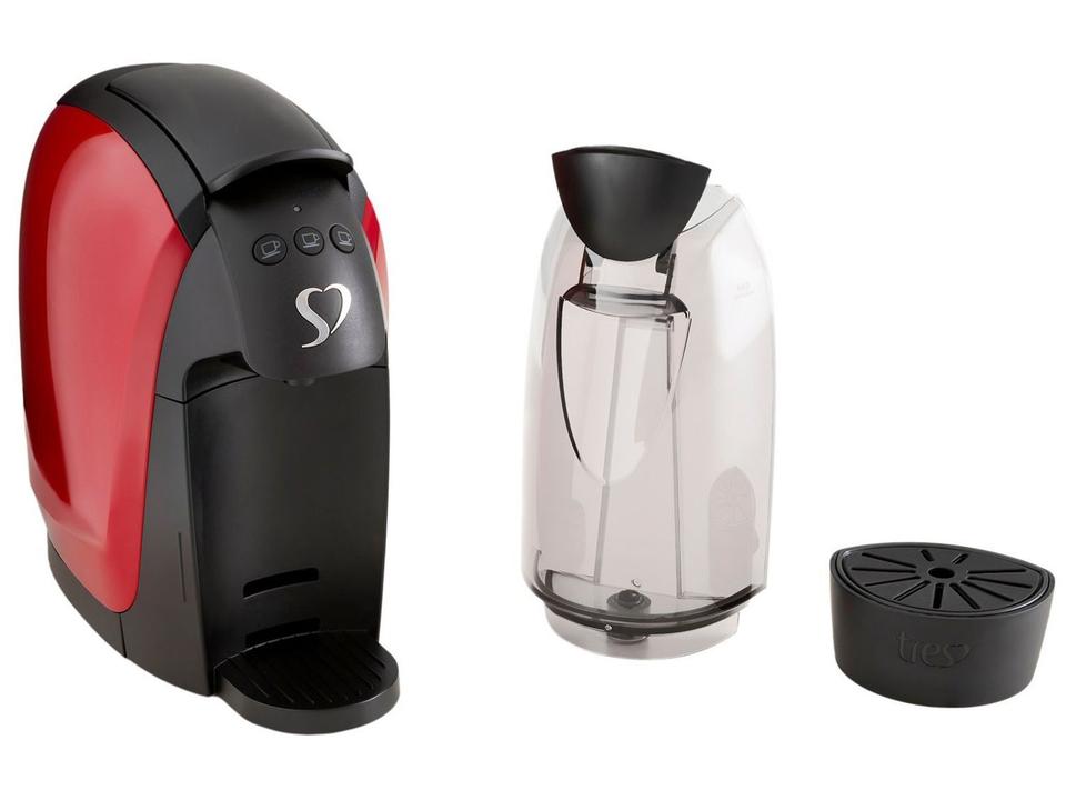 Cafeteira Expresso TRES Luna Vermelha - 15
