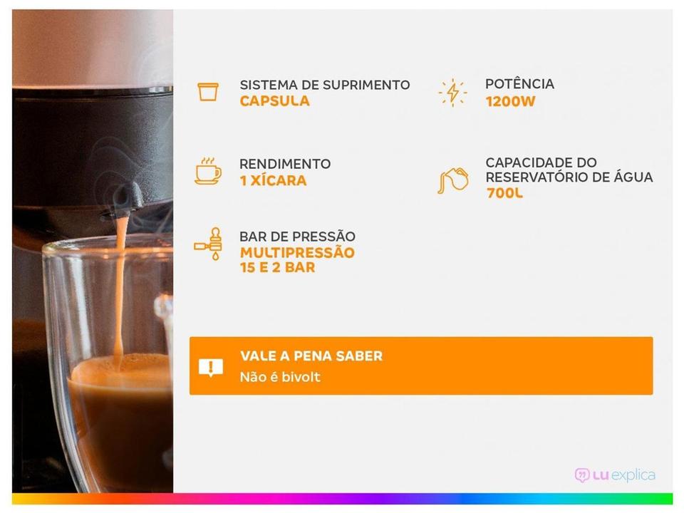 Cafeteira Expresso TRES Luna Vermelha - 3