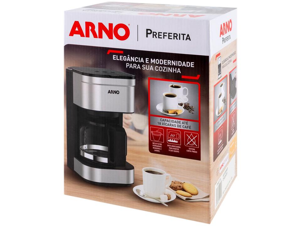 Cafeteira Filtro Arno Preferita Inox 750ml - 15