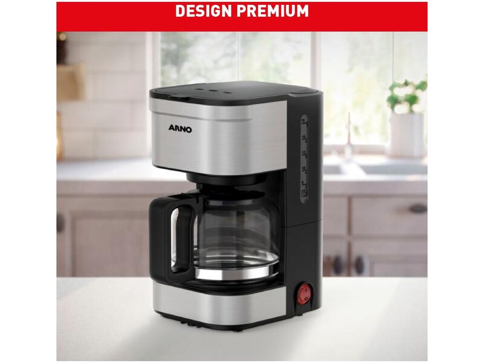 Cafeteira Filtro Arno Preferita Inox 750ml - 7