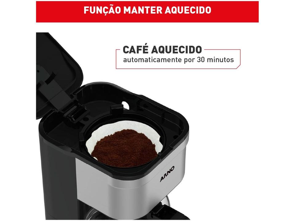 Cafeteira Filtro Arno Preferita Inox 750ml - 6