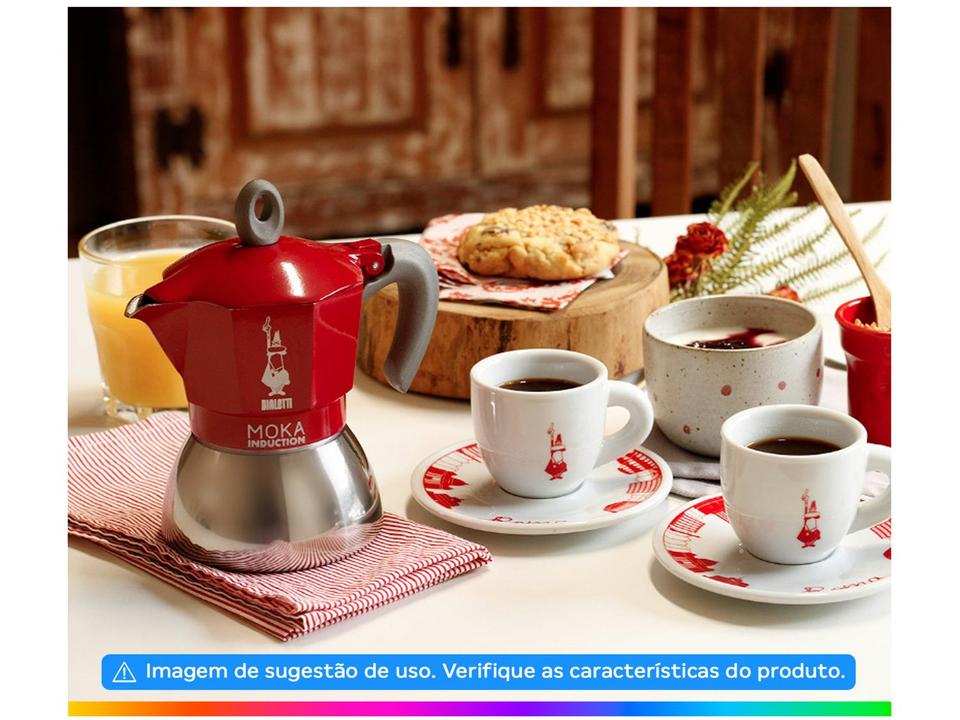 Cafeteira Italiana Bialetti Moka Induction - 1