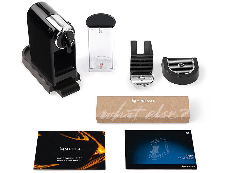 Cafeteira Nespresso Citiz Preto - 4