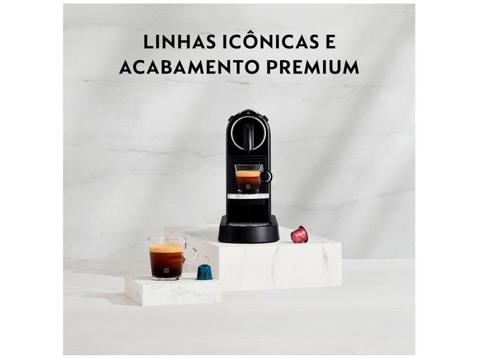 Cafeteira Nespresso Citiz Preto - 5
