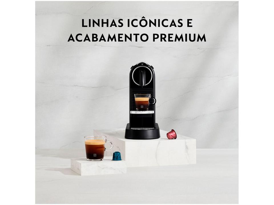 Cafeteira Nespresso Citiz Preto - 5