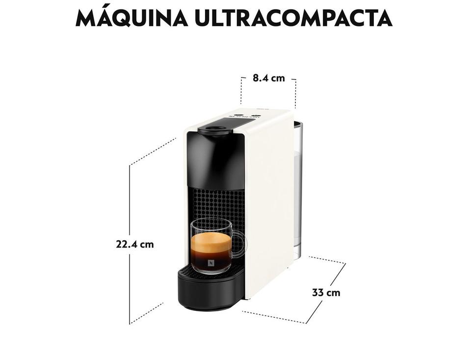 Cafeteira Nespresso Essenza Mini Branca - 3