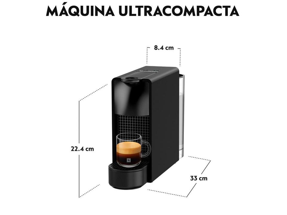 Cafeteira Nespresso Essenza Mini Preta - 3